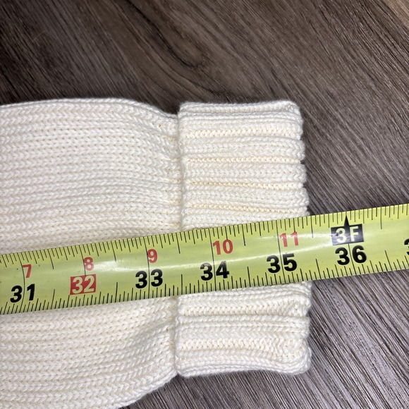 Polo Ralph Lauren Sweater Mens XL Cream Ivory Cotton Crewneck Pullover Classic - Picture 10 of 10